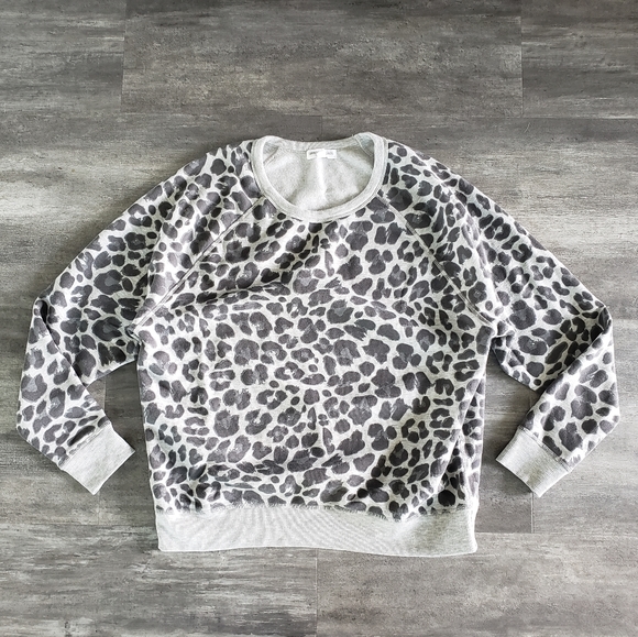 Grey Cheetah GT Sweatshirt Long Sleeve - Picture 1 of 3